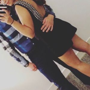 Bebe backless romper